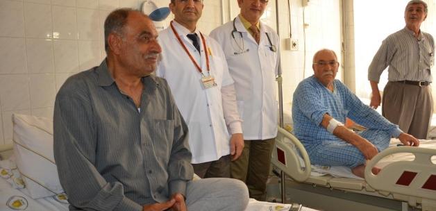 Amfizem hastalarna akll tel ile nefes - Diyarbak