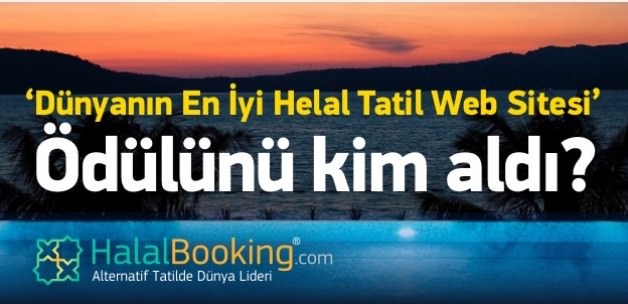 En İyi Helal Tatil Web Sitesi ödülünü aldı En İyi Helal Tatil Web Sitesi ödülünü aldı