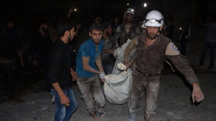 Rus savaş uçağı Halep'te hastane vurdu!