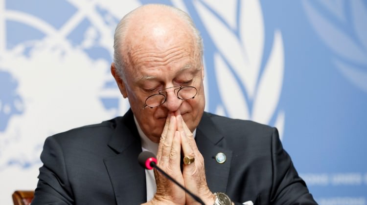 Esed rejimi, De Mistura'yı reddetti Esed rejimi, De Mistura'yı reddetti