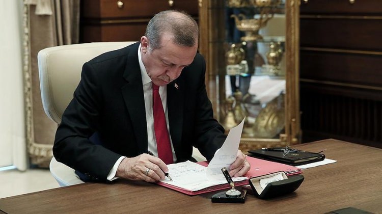 Cumhurbaşkanı Erdoğan'dan kanun onayı Cumhurbaşkanı Erdoğan'dan kanun onayı