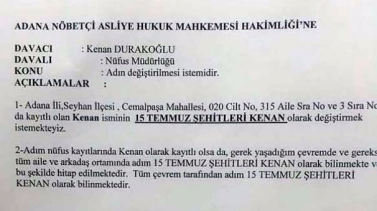 '15 Temmuz Şehitleri Kenan' iddiası doğru mu? '15 Temmuz Şehitleri Kenan' iddiası doğru mu?
