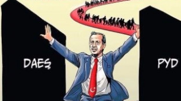 Sosyal medyayı sallayan Erdoğan karikatürü Sosyal medyayı sallayan Erdoğan karikatürü