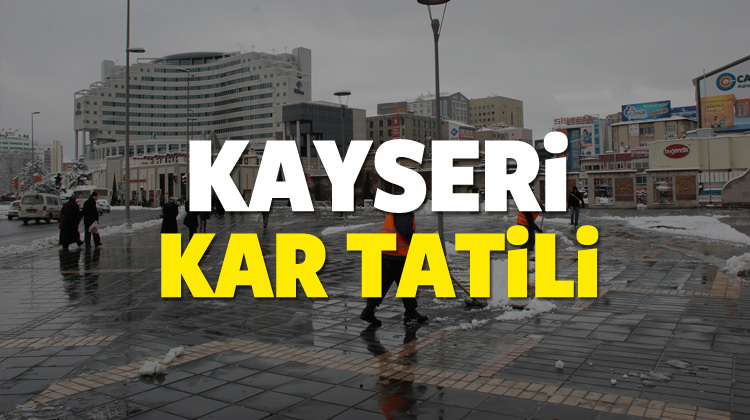 Kayseri'de yarın okullar tatil olacak mı? 12 Ocak valilik kararı Kayseri'de yarın okullar tatil olacak mı? 12 Ocak valilik kararı