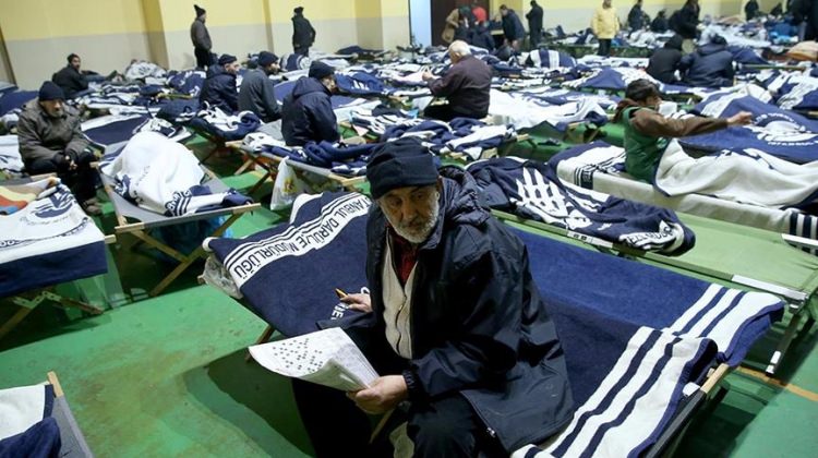Kış şartları yüreklerini üşütmedi Kış şartları yüreklerini üşütmedi