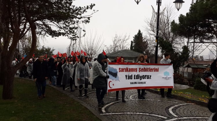 Sarıkamış şehitleri anıldı! Sarıkamış şehitleri anıldı!