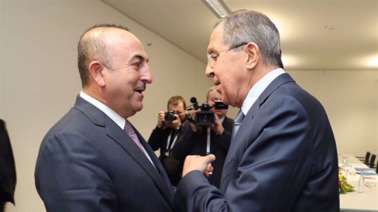 Lavrov ile Çavuşoğlu Almanya'da görüştü Lavrov ile Çavuşoğlu Almanya'da görüştü