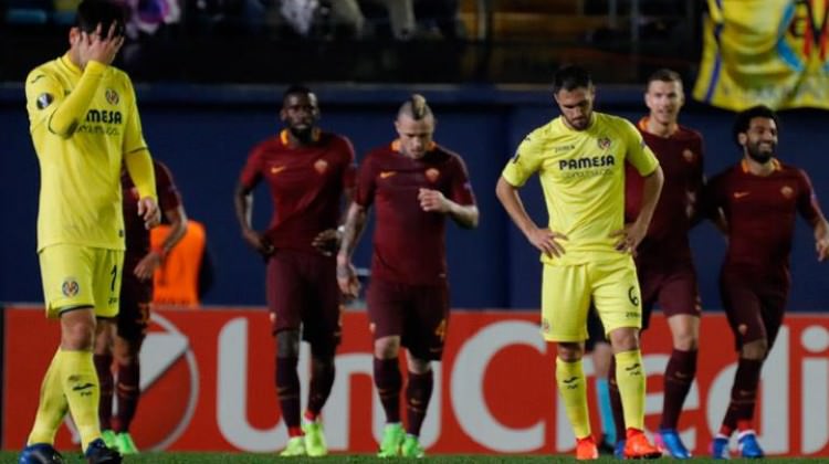 Roma Villarreal'i gole boğdu Roma Villarreal'i gole boğdu