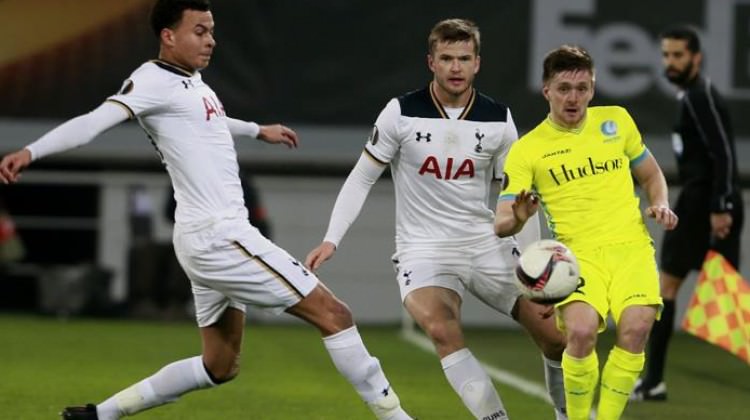 Tottenham Belçika'dan çıkamadı Tottenham Belçika'dan çıkamadı