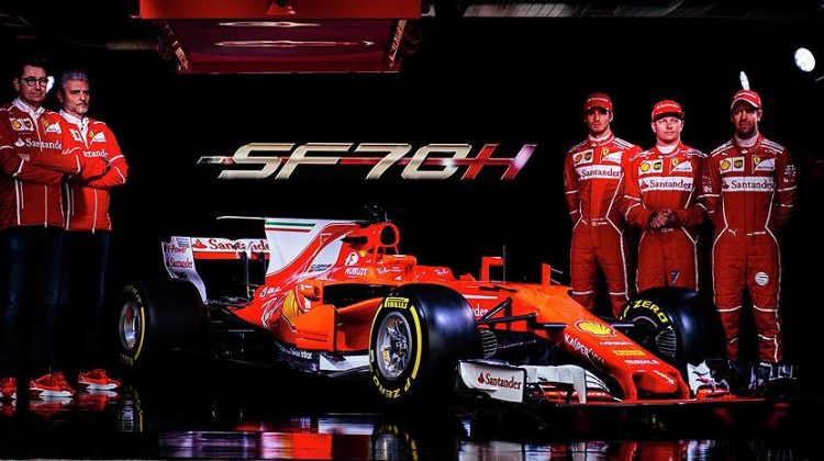 Ferrari yeni Formula 1 aracını tanıttı Ferrari yeni Formula 1 aracını tanıttı
