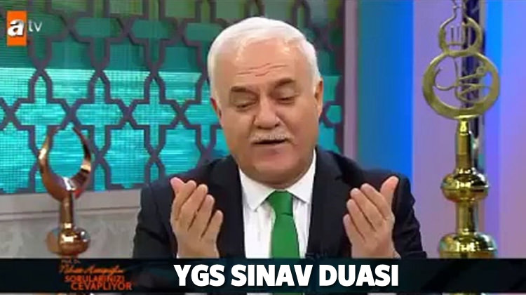 YGS sınavı esnası okunacak dualar! Nihat Hatipoğlu sınav duası YGS sınavı esnası okunacak dualar! Nihat Hatipoğlu sınav duası