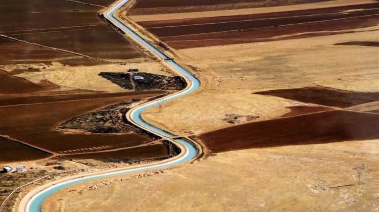 221 kilometrelik sulama kanalı tamamlanıyor 221 kilometrelik sulama kanalı tamamlanıyor