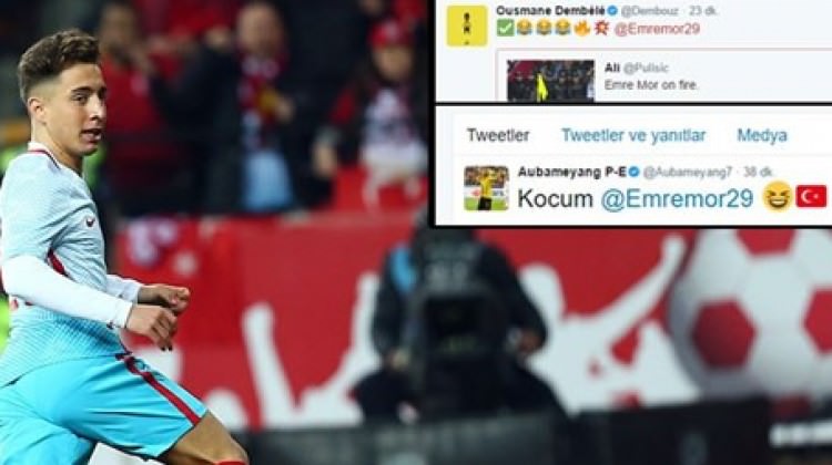 Aubameyang: Koçum Emre Mor! Aubameyang: Koçum Emre Mor!