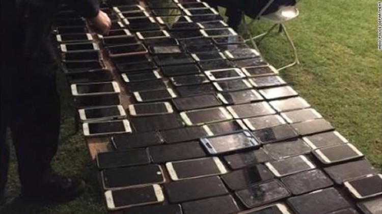 130 telefon çaldı, iPhone'dan kaçamadı 130 telefon çaldı, iPhone'dan kaçamadı