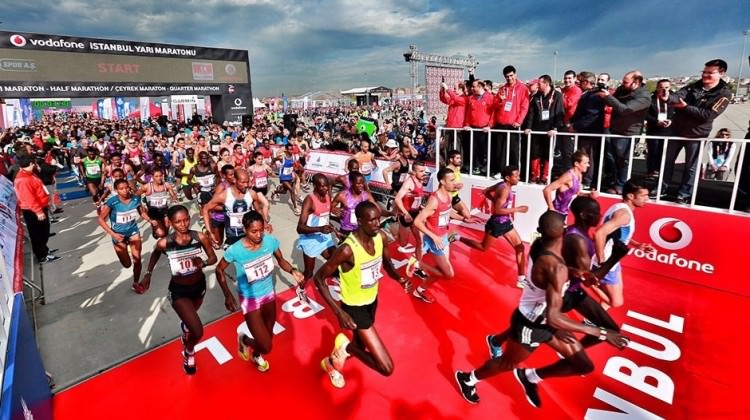 Vodafone İstanbul Yarı Maratonu yarın koşulacak Vodafone İstanbul Yarı Maratonu yarın koşulacak