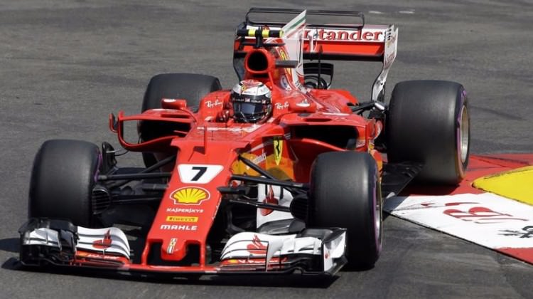 Monaco'da pole pozisyonu Raikkonen'in Monaco'da pole pozisyonu Raikkonen'in