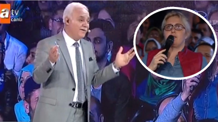 Nihat Hatipoğlu'nu ve izleyenleri şoke eden soru! Nihat Hatipoğlu'nu ve izleyenleri şoke eden soru!