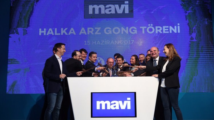 Borsa İstanbul'da gong Mavi için çaldı Borsa İstanbul'da gong Mavi için çaldı