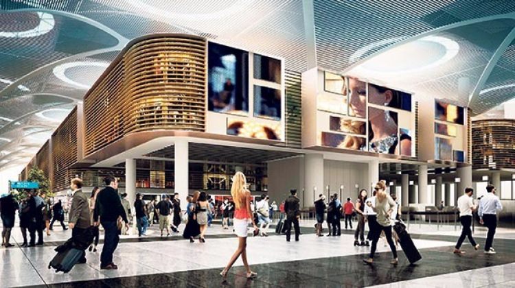 Yeni havalimanı uzay üssü gibi Yeni havalimanı uzay üssü gibi