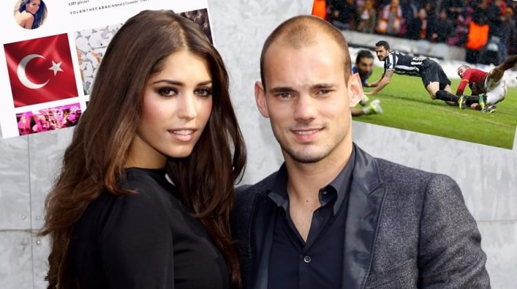 Sneijder ve eşinden Türkiye'ye anlamlı veda! Sneijder ve eşinden Türkiye'ye anlamlı veda!