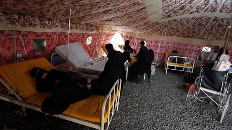 Yemen'deki salgında ölü sayısı artıyor Yemen'deki salgında ölü sayısı artıyor