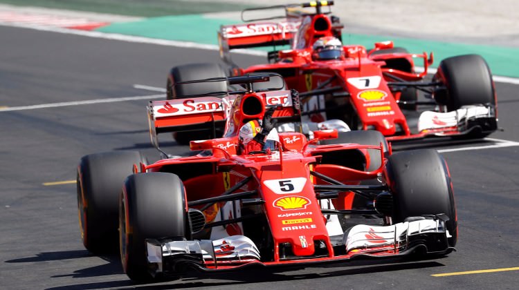 Macaristan'da zafer Ferrari'nin! Macaristan'da zafer Ferrari'nin!