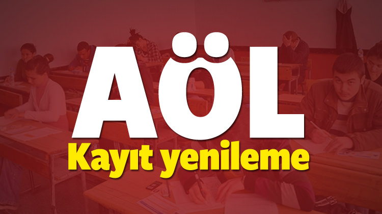AÖL kayıt yenileme nasıl yapılır? 2017 MEB Son tarih belli oldu! AÖL kayıt yenileme nasıl yapılır? 2017 MEB Son tarih belli oldu!