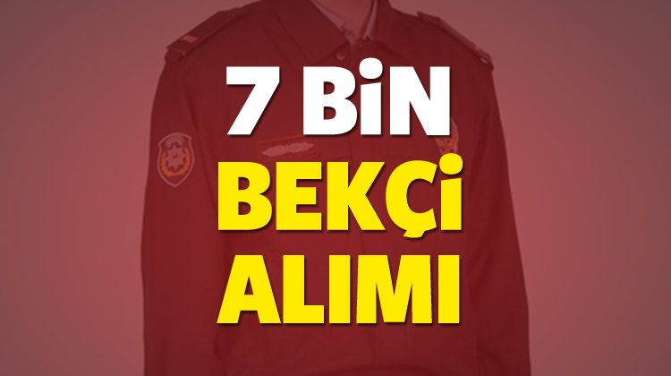 Lise mezunu 7000 bekçi alımı ne zaman yapılacak? Şartları neler? Lise mezunu 7000 bekçi alımı ne zaman yapılacak? Şartları neler?