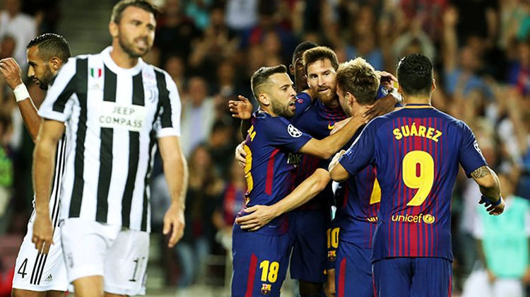 Barcelona, Juventus'u ezdi geçti! Barcelona, Juventus'u ezdi geçti!