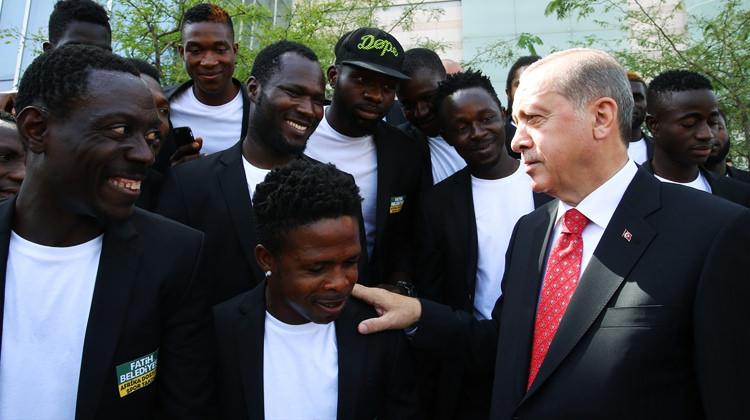 Erdoğan'ın ilgisini çeken futbol takımı! Erdoğan'ın ilgisini çeken futbol takımı!