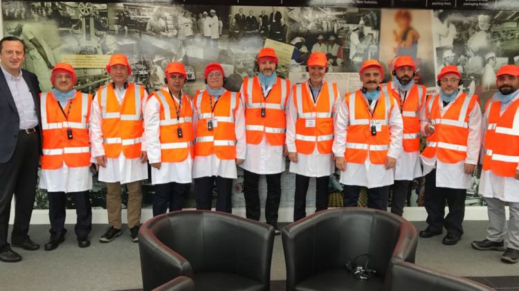 MÜSİAD, Ülker'in Londra'daki merkezinde MÜSİAD, Ülker'in Londra'daki merkezinde