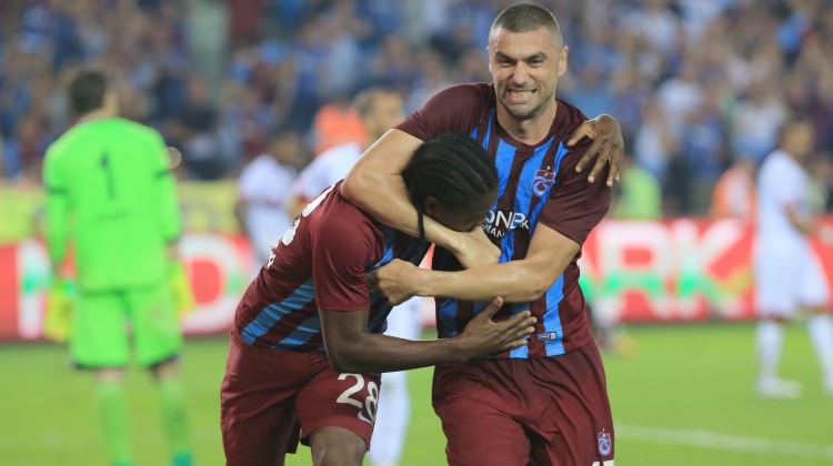 Trabzonspor'un 7 yılın en golcü sezonu Trabzonspor'un 7 yılın en golcü sezonu