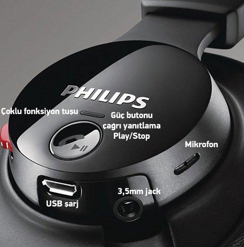 philips SHB7000 bluetooth stereo-kulaklik