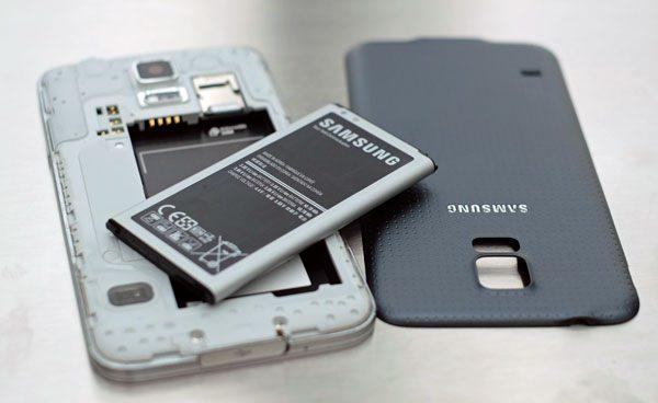 Samsung galaxy S5 akıllı telefon batarya