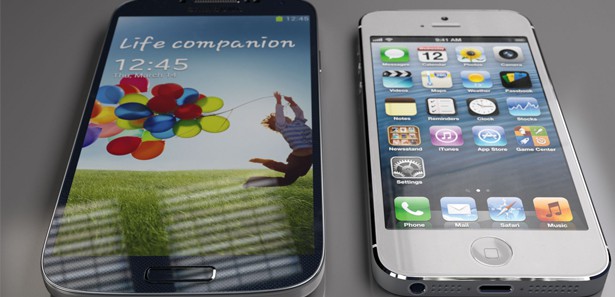iPhone 5S ve Samsung Galaxy S4 karşılaştırması iPhone 5S ve Samsung Galaxy S4 karşılaştırması