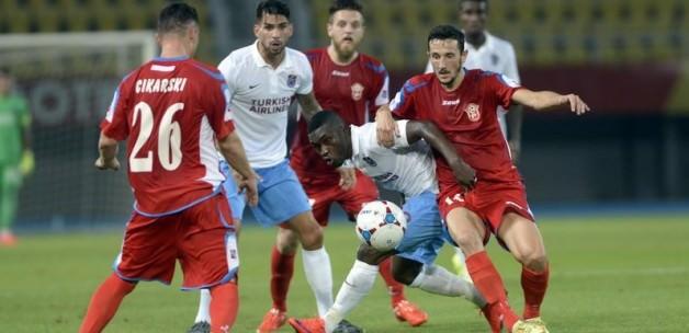 Trabzon Avrupa'da ağır yara aldı