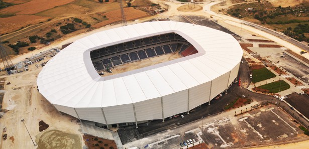 Mersin Arena Stadı oyunlara hazır Mersin Arena Stadı oyunlara hazır