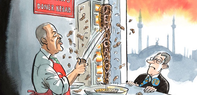 The Economist'ten skandal karikatür! The Economist'ten skandal karikatür!