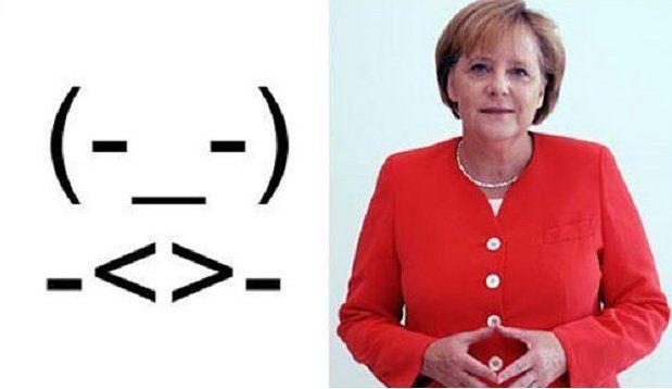 Merkel Smiley
