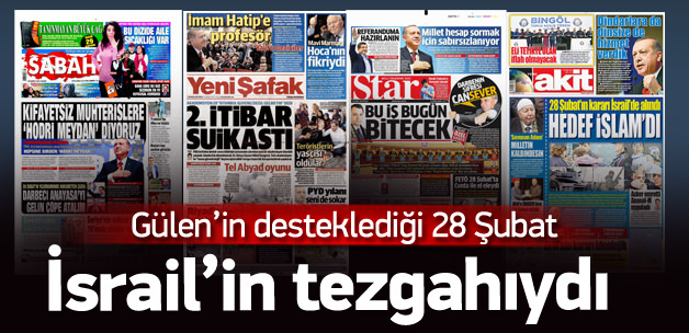 28 Şubat Pazar günü gazete manşetleri