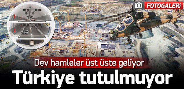 T&uuml;rkiye'den eş zamanlı dev hamleler