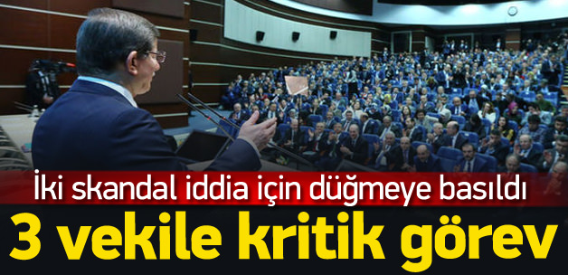 AK Parti'den iki skandal iddia i&ccedil;in 3 vekil