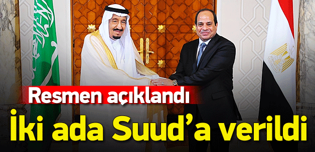 İki ada Mısır'dan Suudi Arabistan'a ge&ccedil;ti