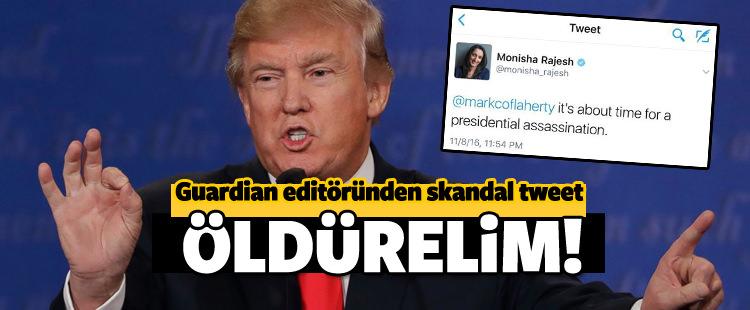 Guardian editörünün Trump tweeti işinden etti