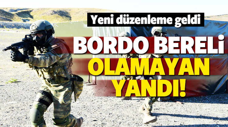 Bordo Bereli alımında dikkat &ccedil;eken detay