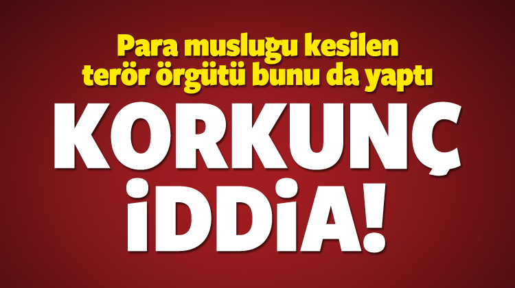 Para musluğu kesilen DAEŞ organları satmış