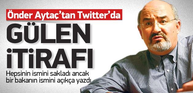 Aytaç'tan twitterda Fethullah Gülen fotoğrafı