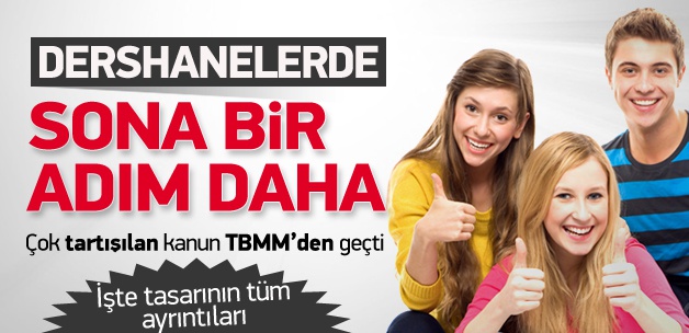 Dershanelerle ilgili düzenleme komisyondan geçti