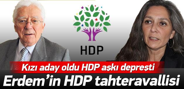 Erdem'in kızı aday olunca HDP aşkı depreşti