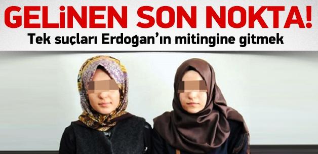 Erdoğan'ın mitingine gittiler evden atıldılar